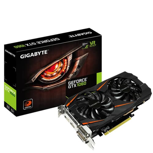 Gigabyte GTX 1060 6GB GDDR5 WINDFORCE